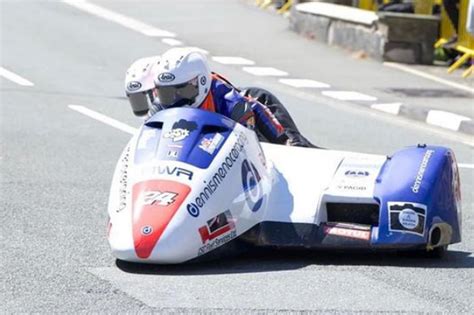 isle of man sidecar crash.